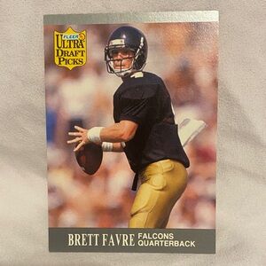 1991 Ultra Draft Picks Brett Favre Falcons #283 (057)